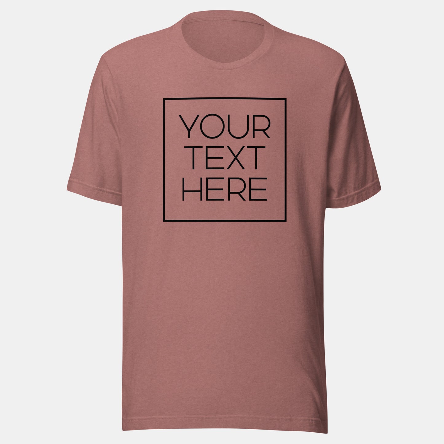 CUSTOM TEXT BOX SHIRT