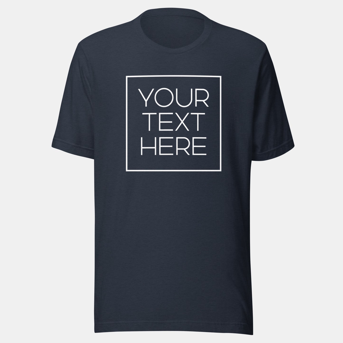 CUSTOM TEXT BOX SHIRT