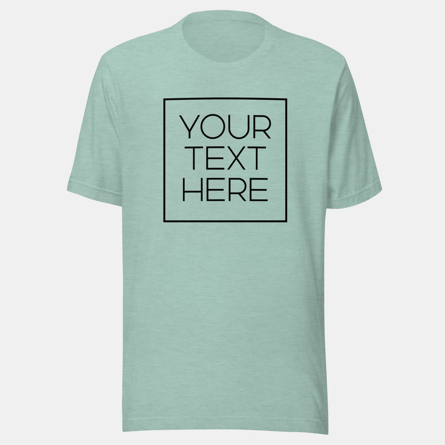 CUSTOM TEXT BOX SHIRT
